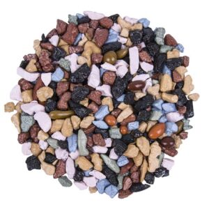 Kimmie Choco Rocks Chocolate Pebbles Stones 5lb Bag Bulk